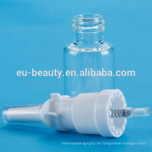 Botella transparente médica para pulverizador nasal para niños